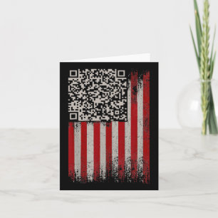 Tarjeta Gracioso Qr Trump Bailando código 1