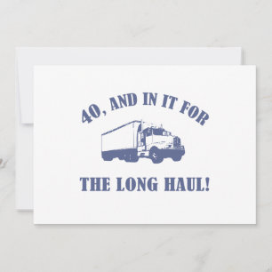 Tarjeta Gracioso regalo de cumpleaños 40