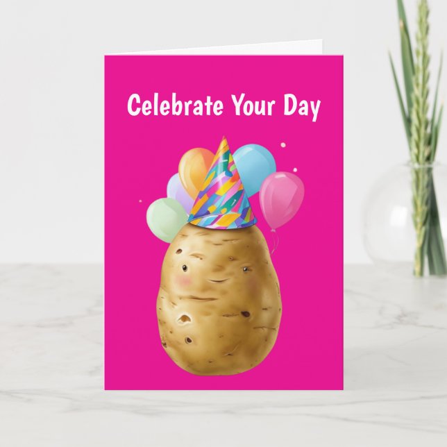 Tarjeta Gracioso regalo de cumpleaños de papa con Gorra Fi (Anverso)