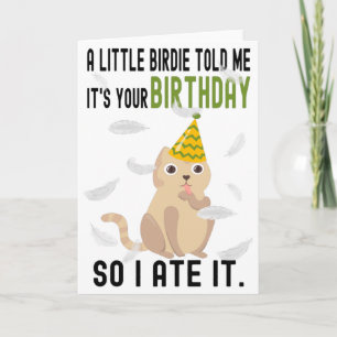 Tarjeta Gracioso regalo de cumpleaños para el amante del g