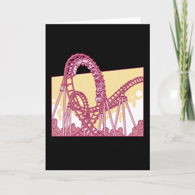 Tarjeta Gracioso regalo del parque de diversiones Rollerco (Anverso)