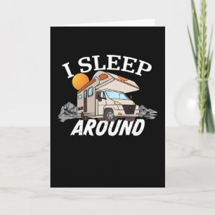 Tarjeta Gracioso regalo del propietario de la camioneta RV