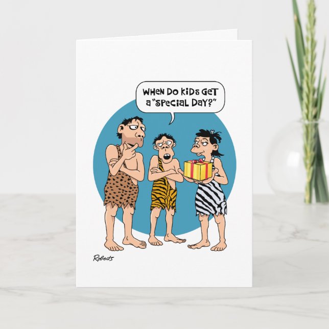 Tarjeta Gracioso saludo del Día de la Madre (Anverso)