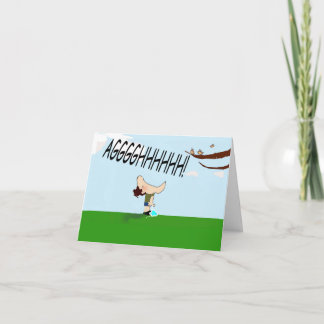 Tarjeta Gracioso saludo personalizado de Personalizado pan