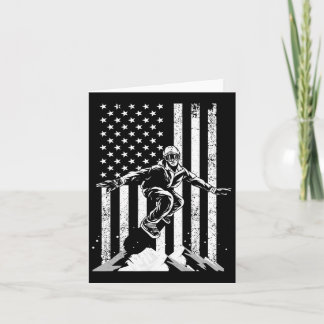 Tarjeta Gracioso Snowboarding Lover Art Para Hombres Mujer