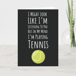 Tarjeta Gracioso Tenis Cards Humor Deportivo Para Los Aman