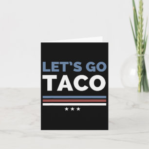 Tarjeta Gracioso vamos a dejar a Taco y a matar a una muje