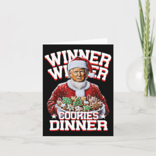 Tarjeta Graciosos ganadores de Navidades de Santa Trump