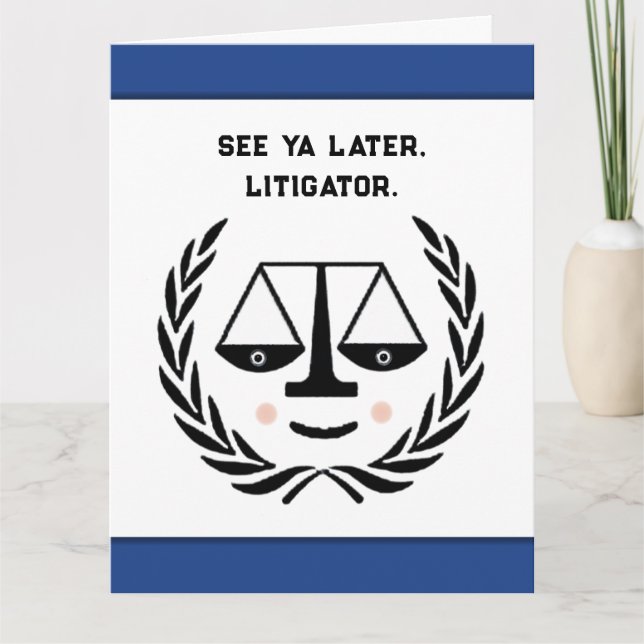 Tarjeta Grado de Facultad de Derecho (Anverso)