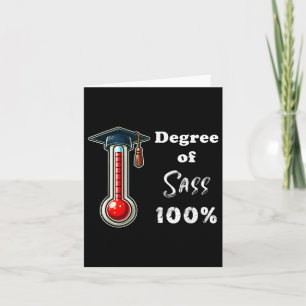 Tarjeta Grado De Graduación S 100% Cl De 2025 Senior Him