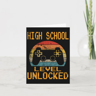 Tarjeta Grado de secundaria de videojuegos desbloqueados d