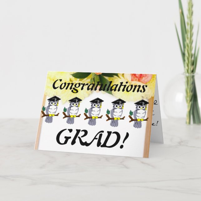 Tarjeta Graduación (Anverso)