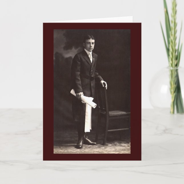 Tarjeta Graduación (Anverso)