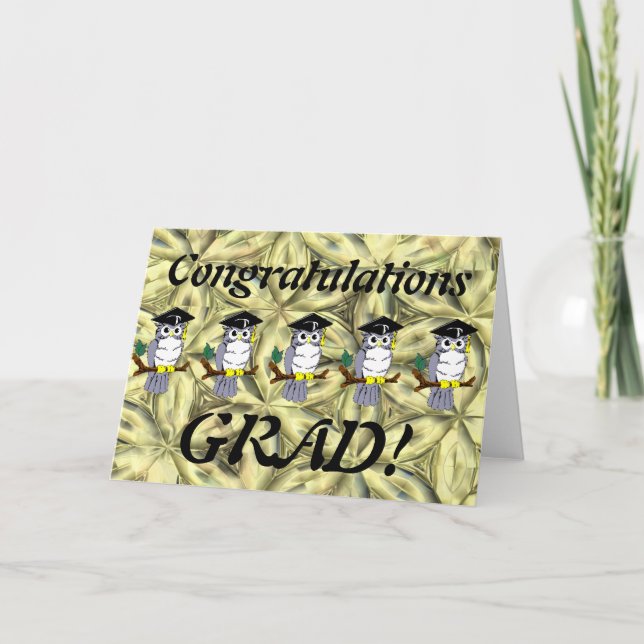 Tarjeta Graduación (Anverso)