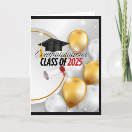 Tarjeta Graduación 2025 (Salmo 37:23 NKJV)