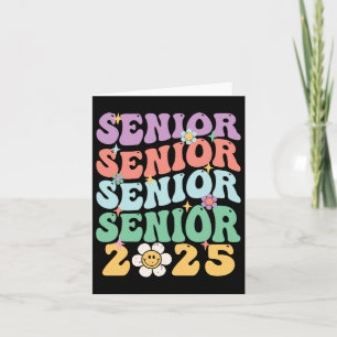 Tarjeta Graduación Cl De 2025 Senior 2025