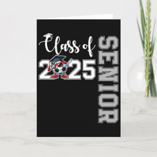 Tarjeta Graduación Cl De 2025 Senior Dabbing Fútbol Andado