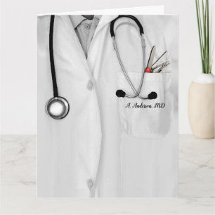 Tarjeta Graduación Creativa de la Facultad de Medicina