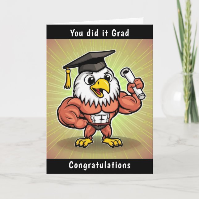 Tarjeta Graduación de águila (Anverso)