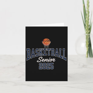 Tarjeta Graduación De Básquetbol Senior 2025 Cl De 2025 Gr