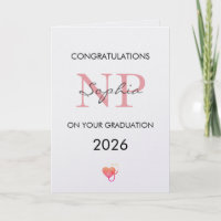 Graduación de Enfermera Practicante Personalizada 