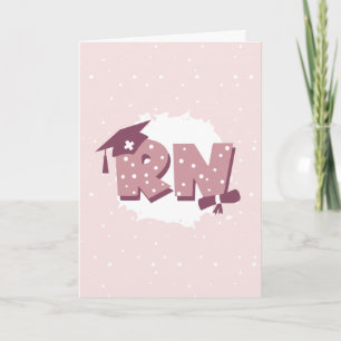 Tarjeta Graduación de Enfermeras Registradas en RN