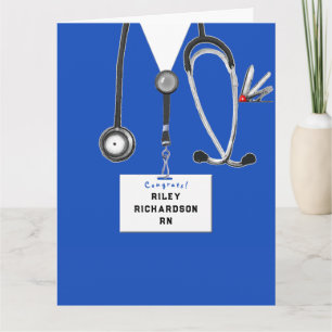 Tarjeta Graduación de Enfermería