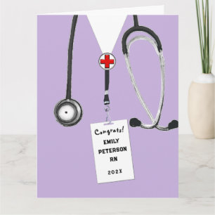 Tarjeta Graduación de Enfermería 2026