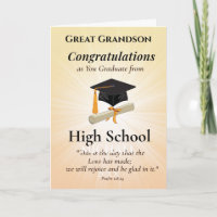 Graduación de Escuela Secundaria Religiosa Nombre