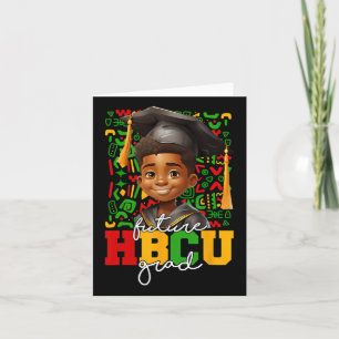 Tarjeta Graduación de estudios universitarios Afro Black B