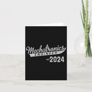 Tarjeta Graduación de ingeniero 2024