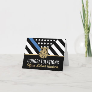 Tarjeta Graduación de la Academia de Oficiales de la Fuerz