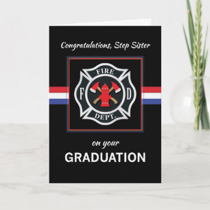 Tarjeta Graduación de la Academia del Departamento de Bomb