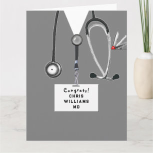 Tarjeta Graduación de la Facultad de Medicina