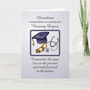 Tarjeta Graduación de la Licenciatura en Enfermería del Ni