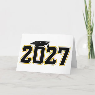 Tarjeta Graduación de la promoción 2027 de Letterman