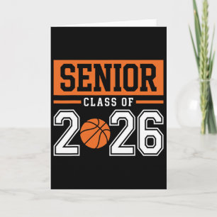 Tarjeta Graduación de la promoción de 2026 Senior 26 Outfi