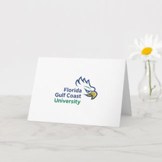 Tarjeta Graduación de la Universidad de la Costa del Golfo