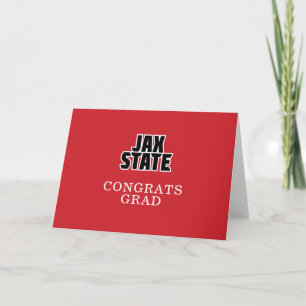 Tarjeta Graduación de la Universidad Estatal de Jacksonvil