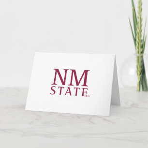 Tarjeta Graduación de la Universidad Estatal de Nuevo Méxi