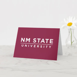 Tarjeta Graduación de la Universidad Estatal de Nuevo Méxi
