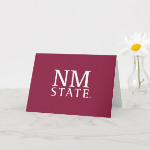 Tarjeta Graduación de la Universidad Estatal de Nuevo Méxi