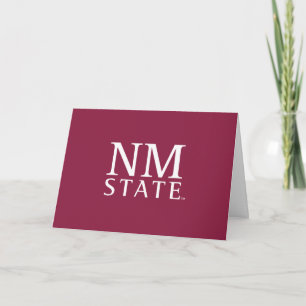 Tarjeta Graduación de la Universidad Estatal de Nuevo Méxi