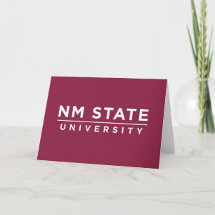 Tarjeta Graduación de la Universidad Estatal de Nuevo Méxi