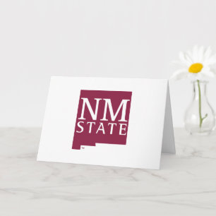 Tarjeta Graduación de la Universidad Estatal de Nuevo Méxi
