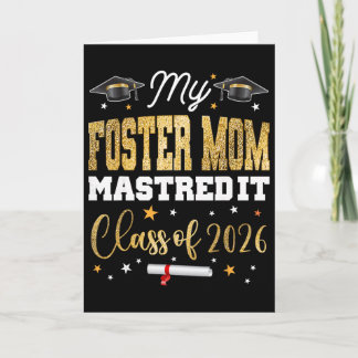 Tarjeta Graduación de Máster Mi Madre Adoptiva lo Dominó C
