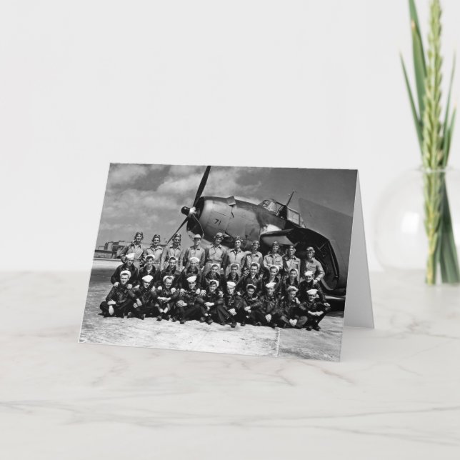 Tarjeta Graduación de TBM-71 en NAS Fort Lauderdale (Anverso)