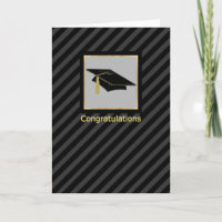Graduación de tiras masculinas y de cartón mortero