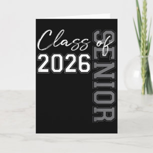 Tarjeta Graduación de último año 2026 Mi último primer día