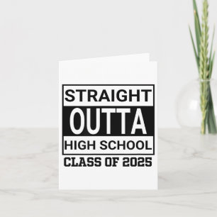 Tarjeta Graduación Directa De La Secundaria 2025 _1